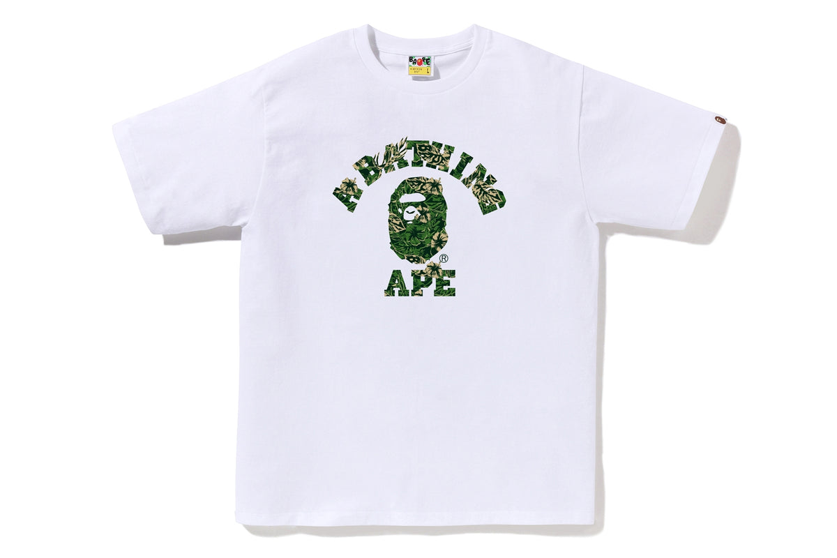 PALM RESORT CAMO COLLEGE TEE
