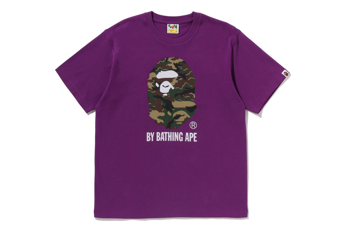 GLITCH WOODLAND CAMO BY BATHING APE TEE