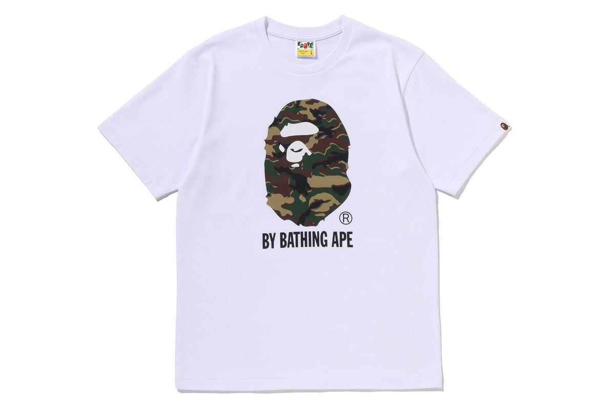 GLITCH WOODLAND CAMO BY BATHING APE TEE