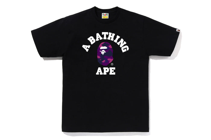 COLOR CAMO COLLEGE TEE