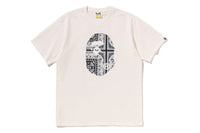 PAISLEY PATTERN APE HEAD TEE