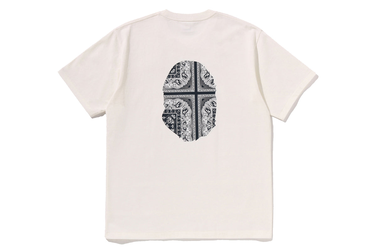 PAISLEY PATTERN APE HEAD TEE