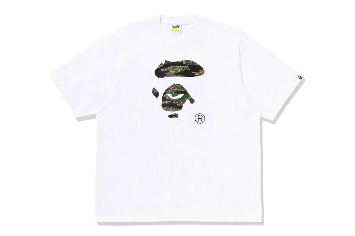 TIGER CAMO APE FACE RELAXED FIT TEE