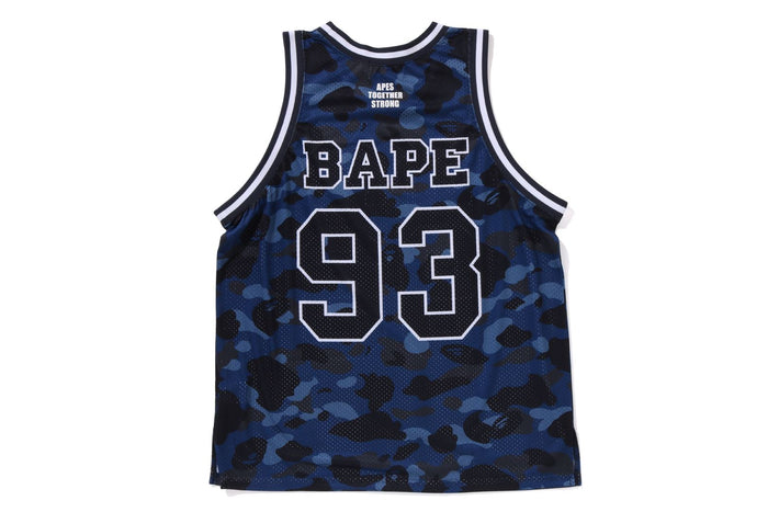 COLOR CAMO BASKETBALL TANK TOP