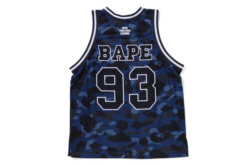 COLOR CAMO BASKETBALL TANK TOP
