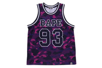 COLOR CAMO BASKETBALL TANK TOP