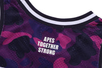 COLOR CAMO BASKETBALL TANK TOP