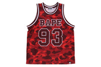 COLOR CAMO BASKETBALL TANK TOP
