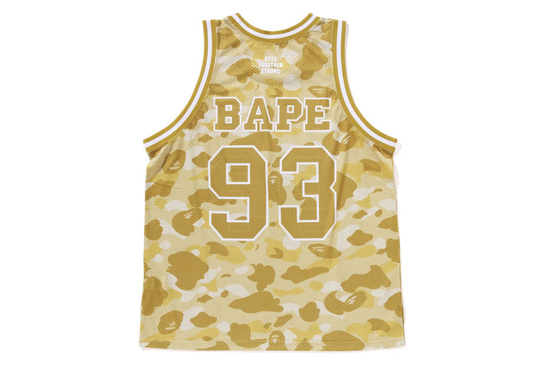 COLOR CAMO BASKETBALL TANK TOP