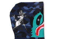COLOR CAMO PANDA FULL ZIP HOODIE