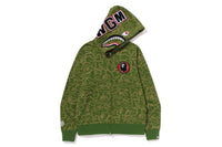BAPEÂ® 30TH ANNIV. LINE CAMO SHARK FULL ZIP HOODIE