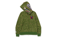 BAPEÂ® 30TH ANNIV. LINE CAMO SHARK FULL ZIP HOODIE
