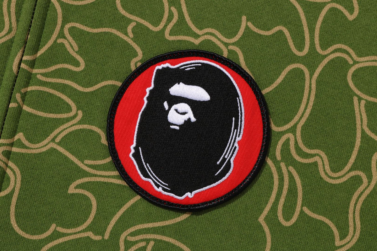 BAPEÂ® 30TH ANNIV. LINE CAMO SHARK FULL ZIP HOODIE