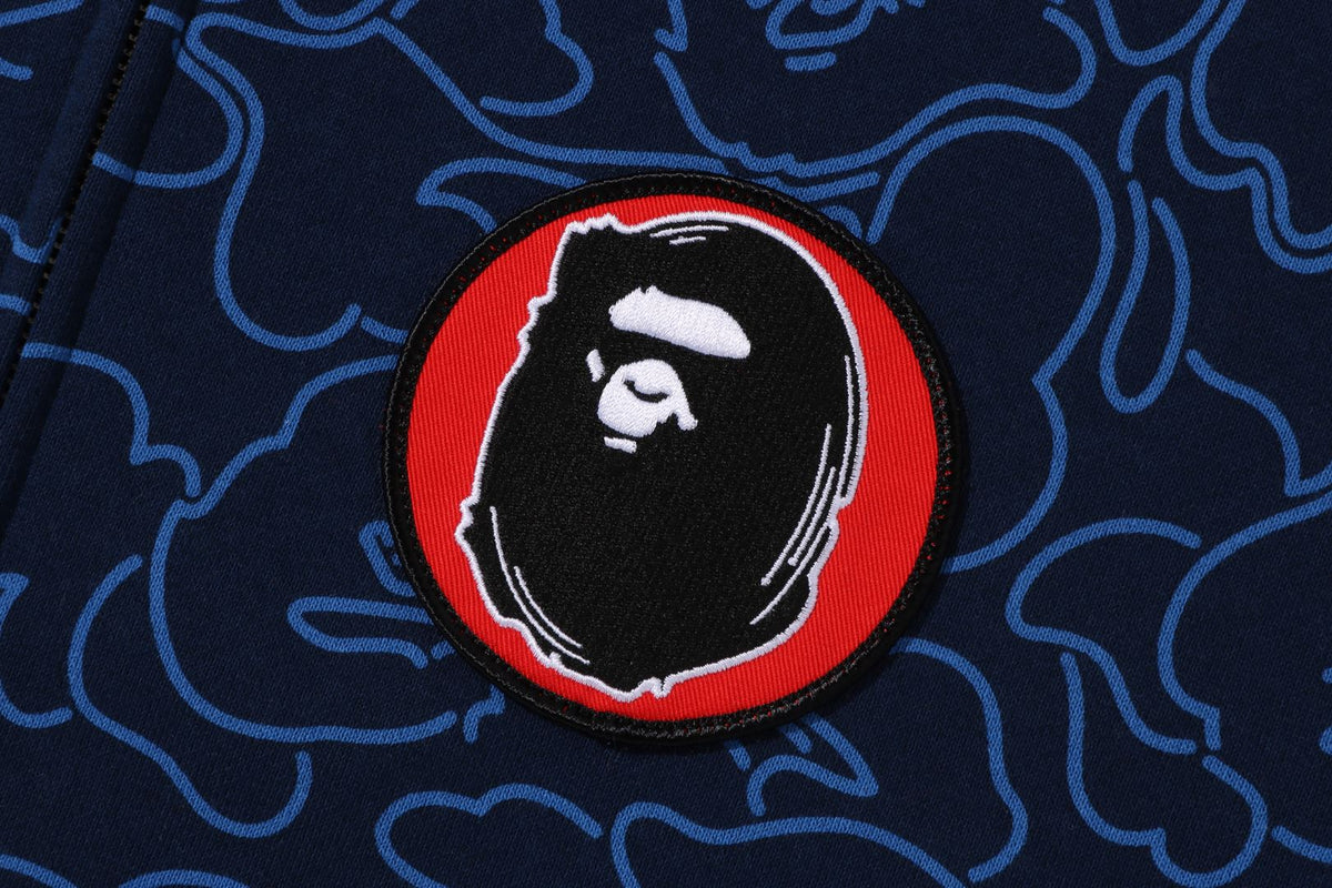 BAPEÂ® 30TH ANNIV. LINE CAMO SHARK FULL ZIP HOODIE