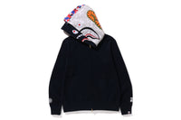 BAPE STORE LONDON 2ND ANNIV. SHARK FULL ZIP DOUBLE HOODIE