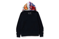 BAPE STORE LONDON 2ND ANNIV. SHARK FULL ZIP DOUBLE HOODIE
