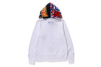BAPE STORE LONDON 2ND ANNIV. SHARK FULL ZIP DOUBLE HOODIE