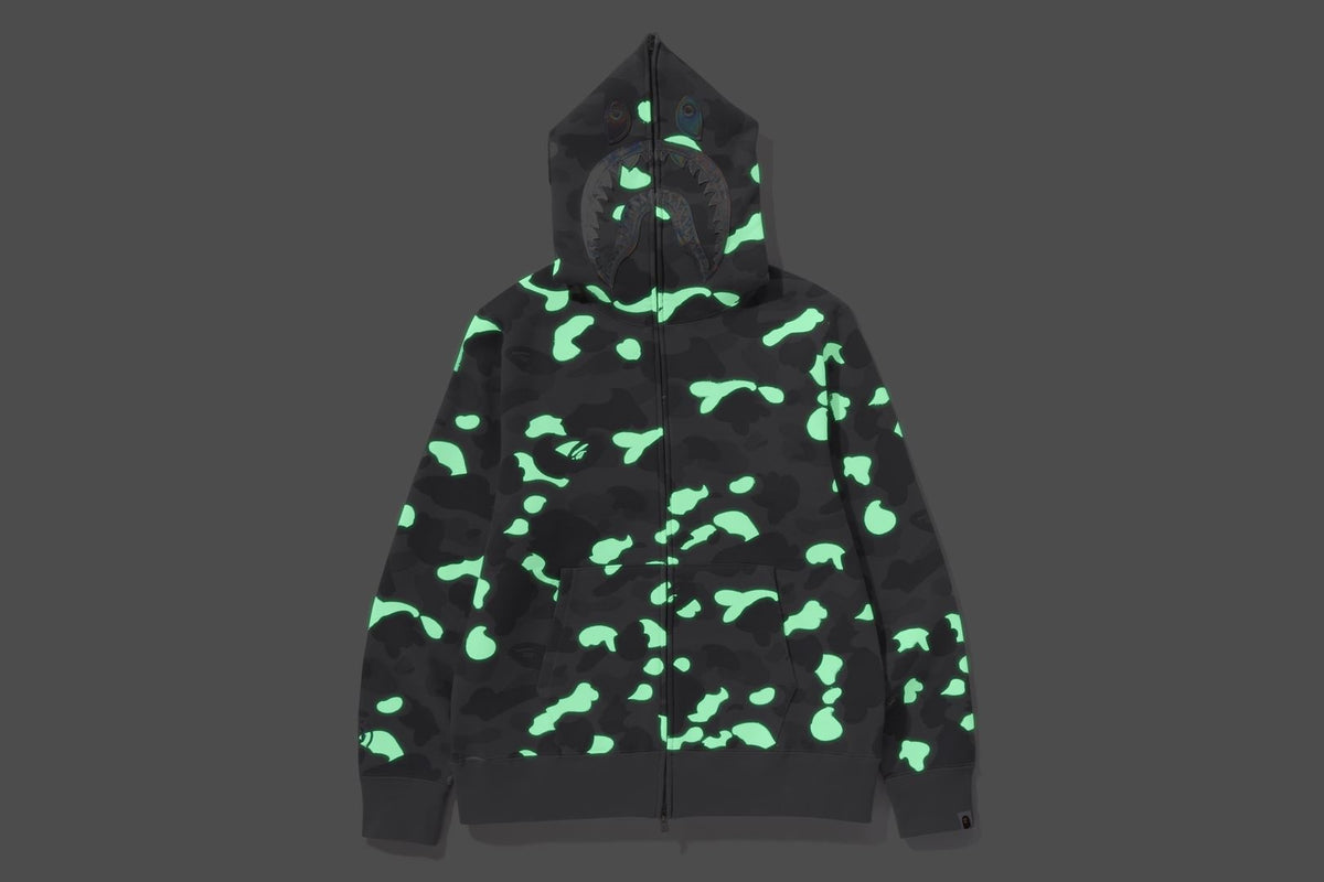 CITY CAMO SHARK FULL ZIP HOODIE