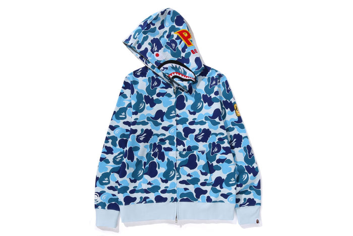 ABC CAMO SHARK FULL ZIP HOODIE