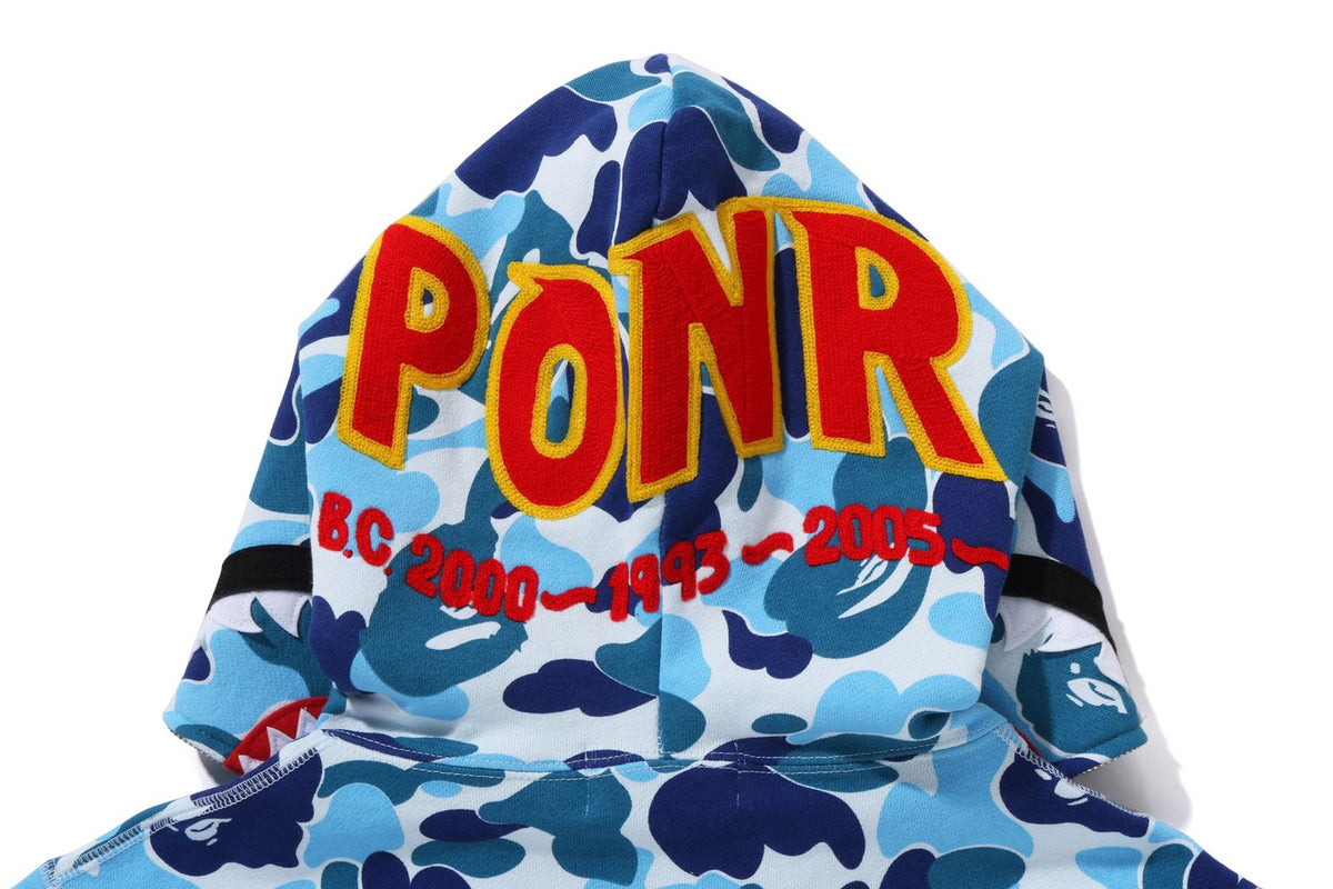 ABC CAMO SHARK FULL ZIP HOODIE