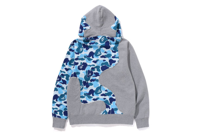 ABC CAMO PATCHWORK FULL ZIP HOODIE