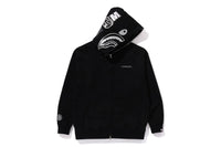 INK CAMO SHARK ZIP HOODIE