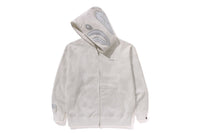 INK CAMO SHARK ZIP HOODIE