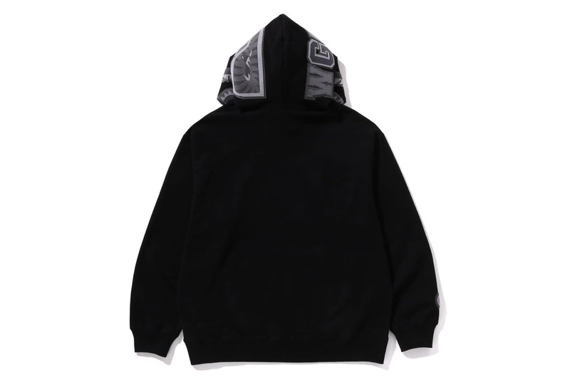 APE HEAD ONE POINT SHARK ZIP HOODIE MENS
