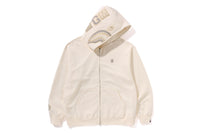 APE HEAD ONE POINT SHARK ZIP HOODIE MENS