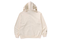 APE HEAD ONE POINT SHARK ZIP HOODIE MENS