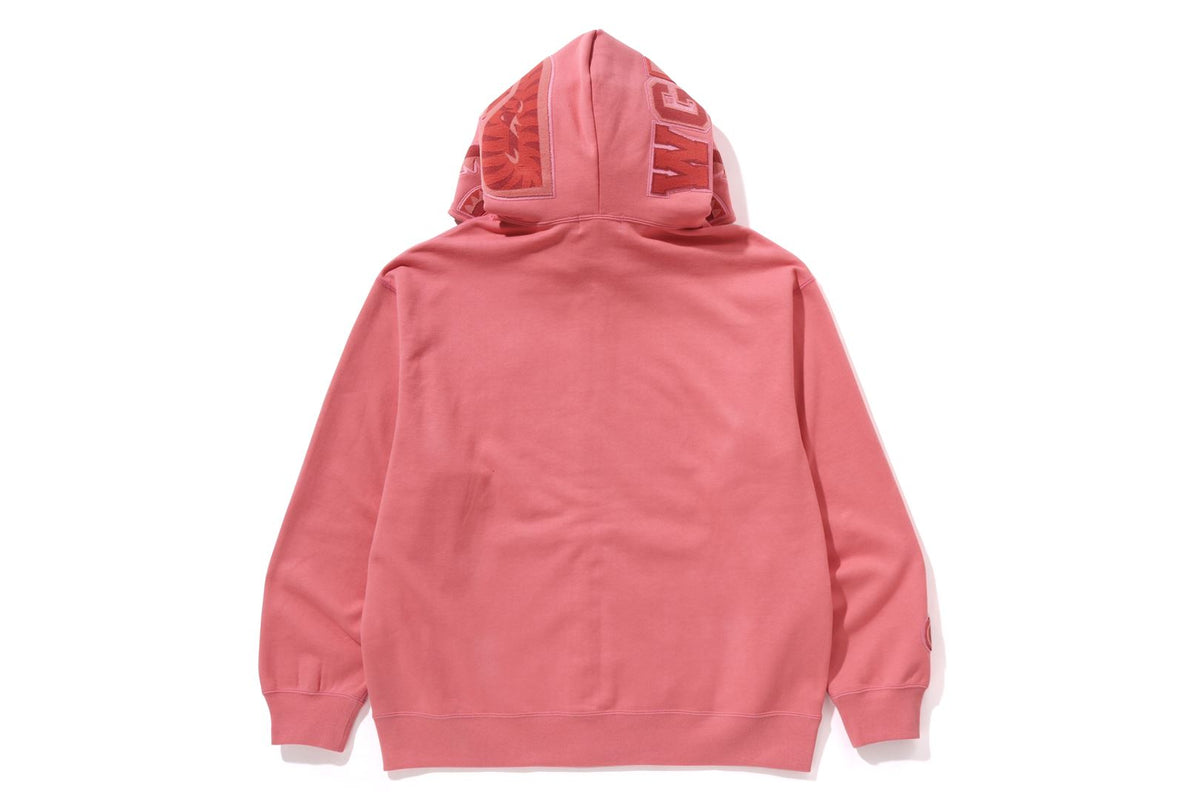 APE HEAD ONE POINT SHARK ZIP HOODIE MENS
