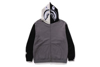 BAPE MENS SHARK PRINT FULL ZIP HOODIE #1