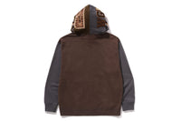 BAPE MENS SHARK PRINT FULL ZIP HOODIE #2