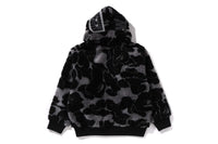 BAPE MENS ABC CAMO BOA SHARK RELAXED FIT FULL ZIP HOODIE JACKET