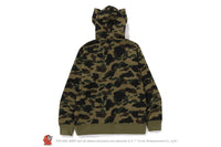 BAPE X TOM AND JERRY 85TH -  TOM 1ST CAMO FULL ZIP HOODIE M