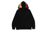 1ST CAMO SHARK FULL ZIP HOODIE