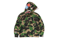 ABC CAMO CROCHET RELAXED FUL ZIP HOODIE