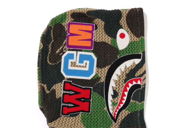 ABC CAMO CROCHET RELAXED FUL ZIP HOODIE