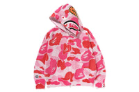 ABC CAMO CROCHET RELAXED FUL ZIP HOODIE