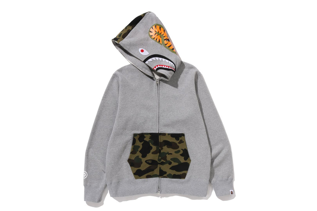 SHARK FULL ZIP HOODIE
