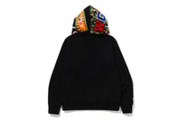 ABC CAMO REVERSIBLE SHARK FULL ZIP HOODIE
