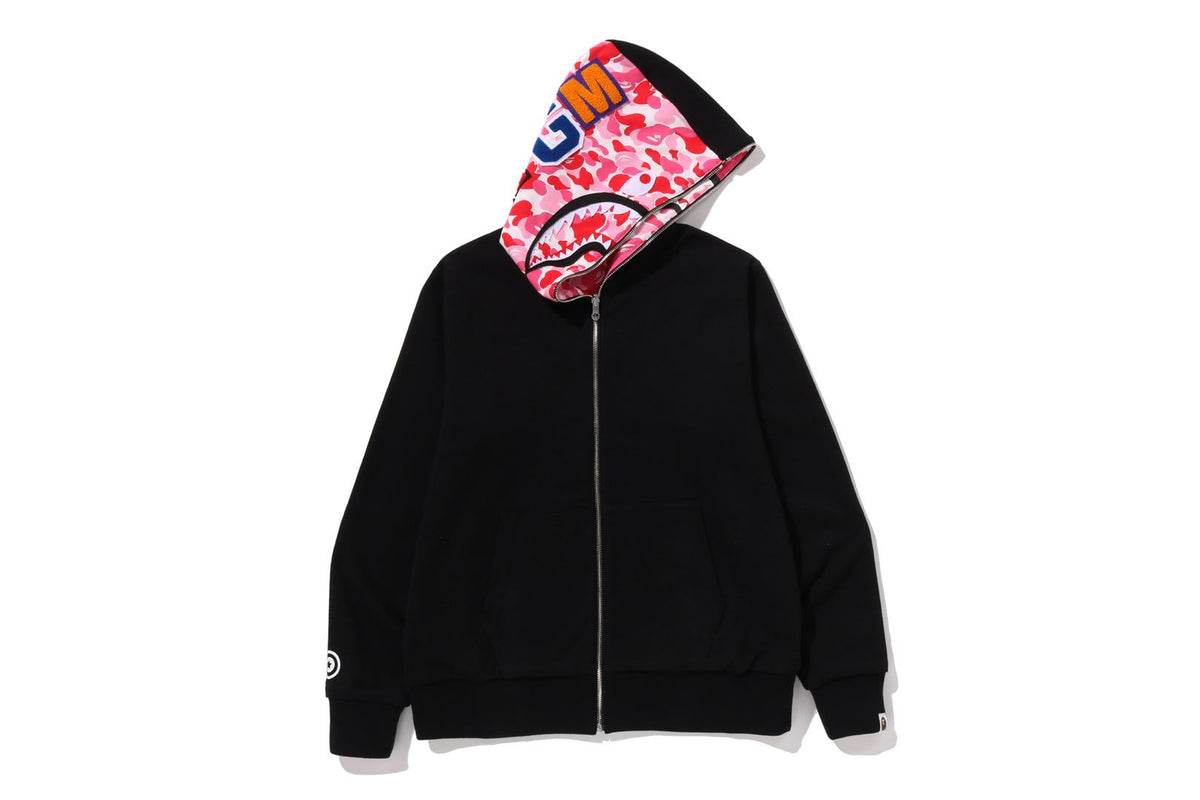 ABC CAMO REVERSIBLE SHARK FULL ZIP HOODIE