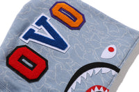 BAPE X OVO NEON 1ST CAMO JACQUARD SHARK FULL ZIP HOODIE