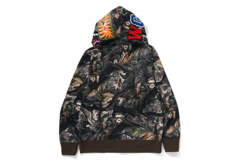 TREE EDGE CAMO SHARK FULL ZIP HOODIE