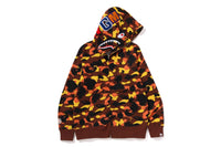 1ST CAMO SHARK FULL ZIP HOODIE