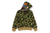 ABC CAMO SHARK FULL ZIP HOODIE LADIES