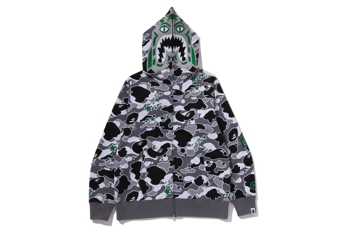 BAPE X HIDDEN STA CAMO TIGER FULL ZIP HOODIE