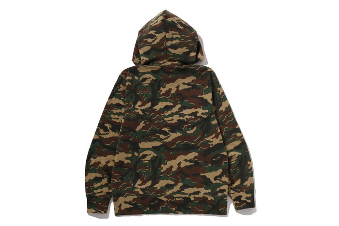 GLITCH WOODLAND CAMO FULL ZIP HOODIE