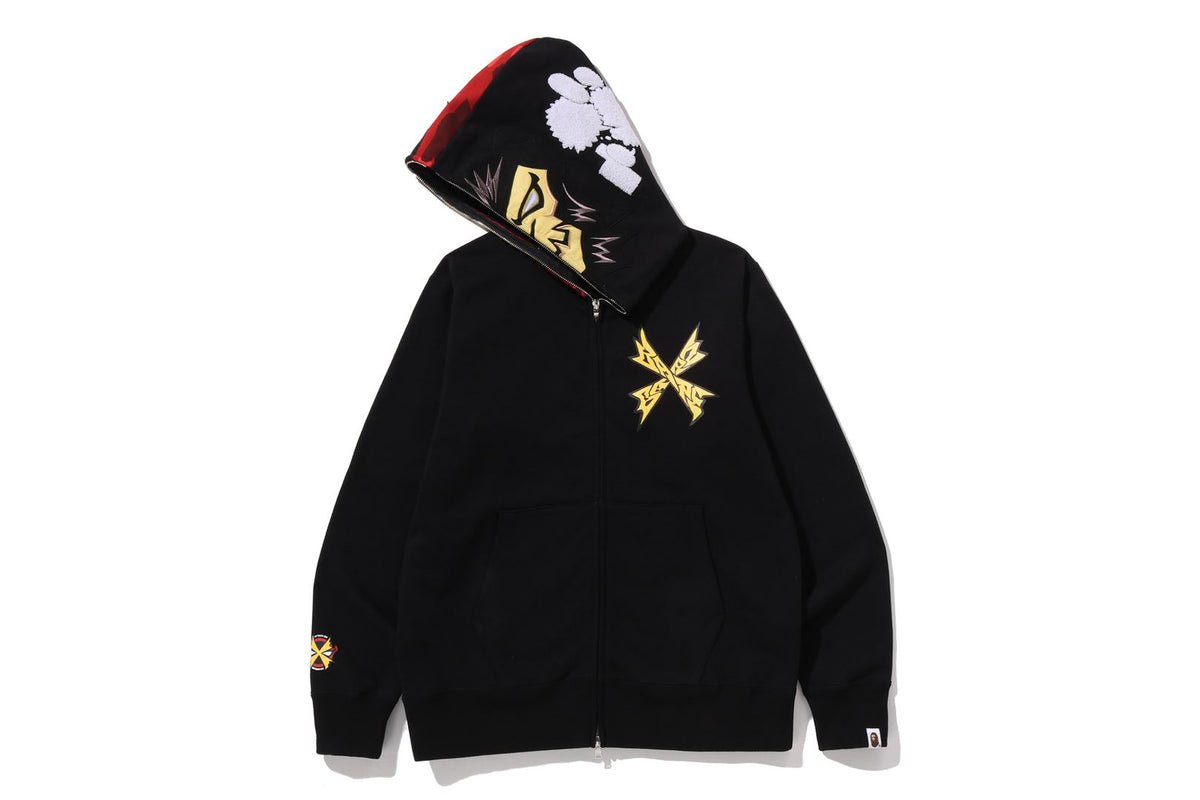 BAPEMAN-X FULL ZIP HOODIE