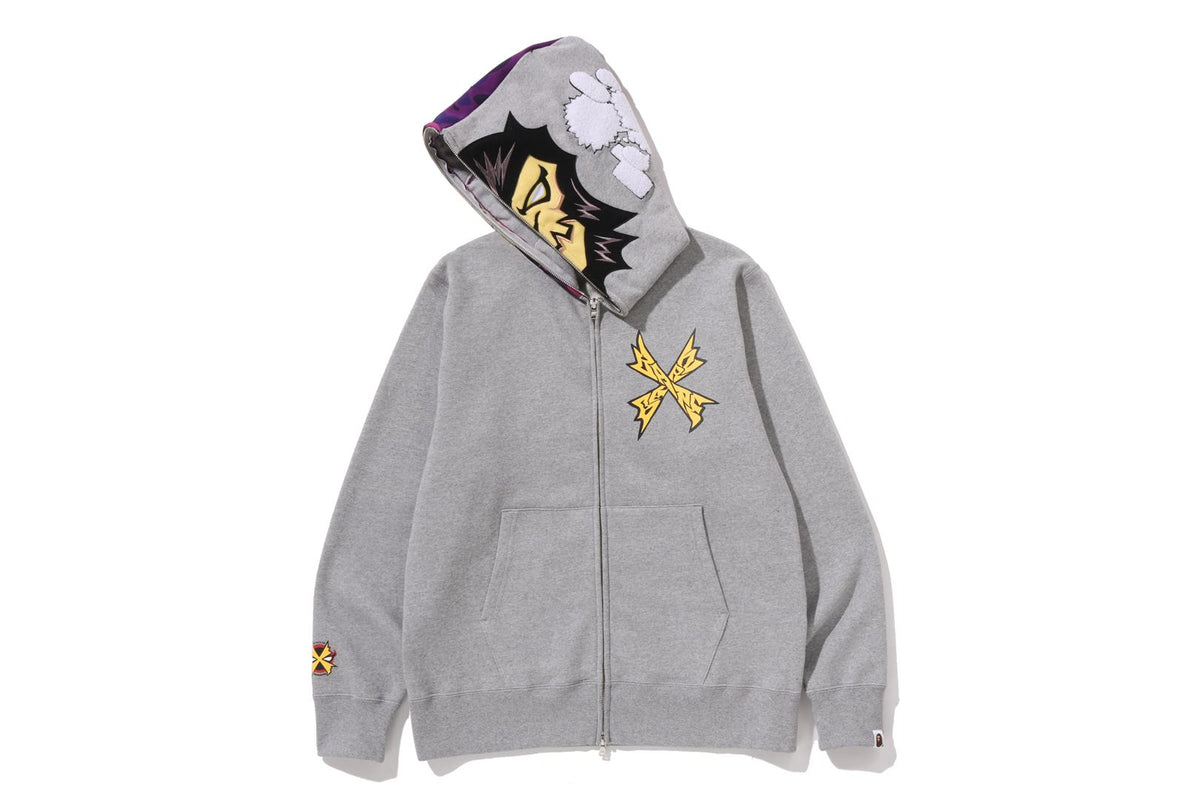 BAPEMAN-X FULL ZIP HOODIE